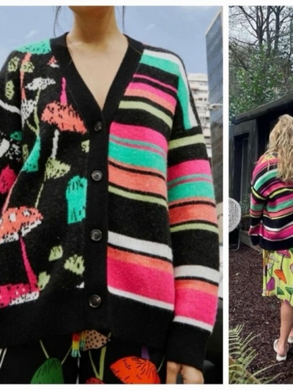 FARM RIO mushroom sweater